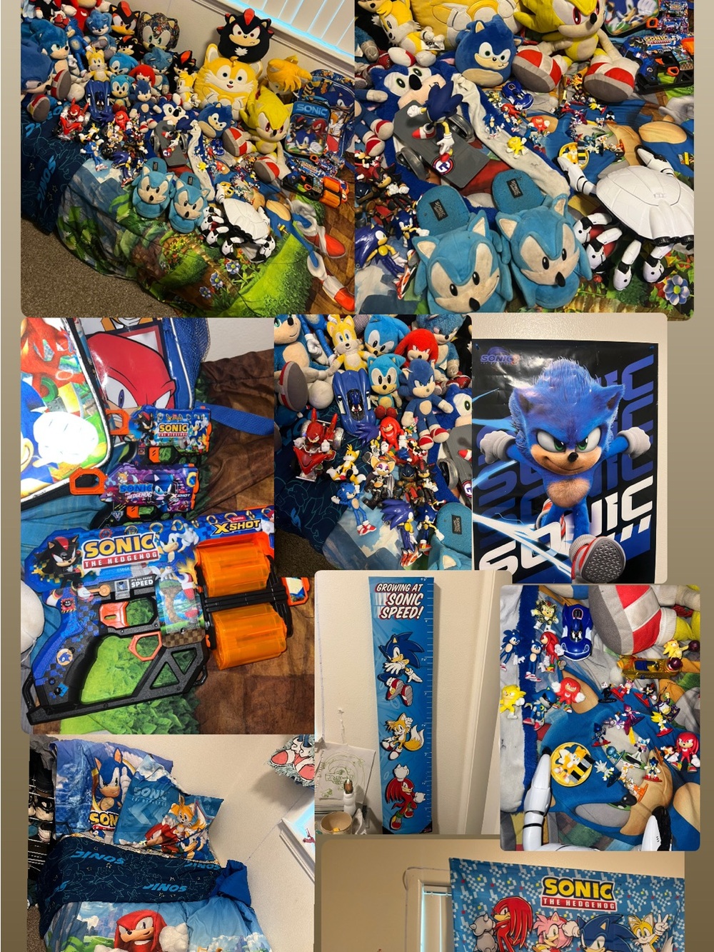 Huge Sonic Room bundle. 💙